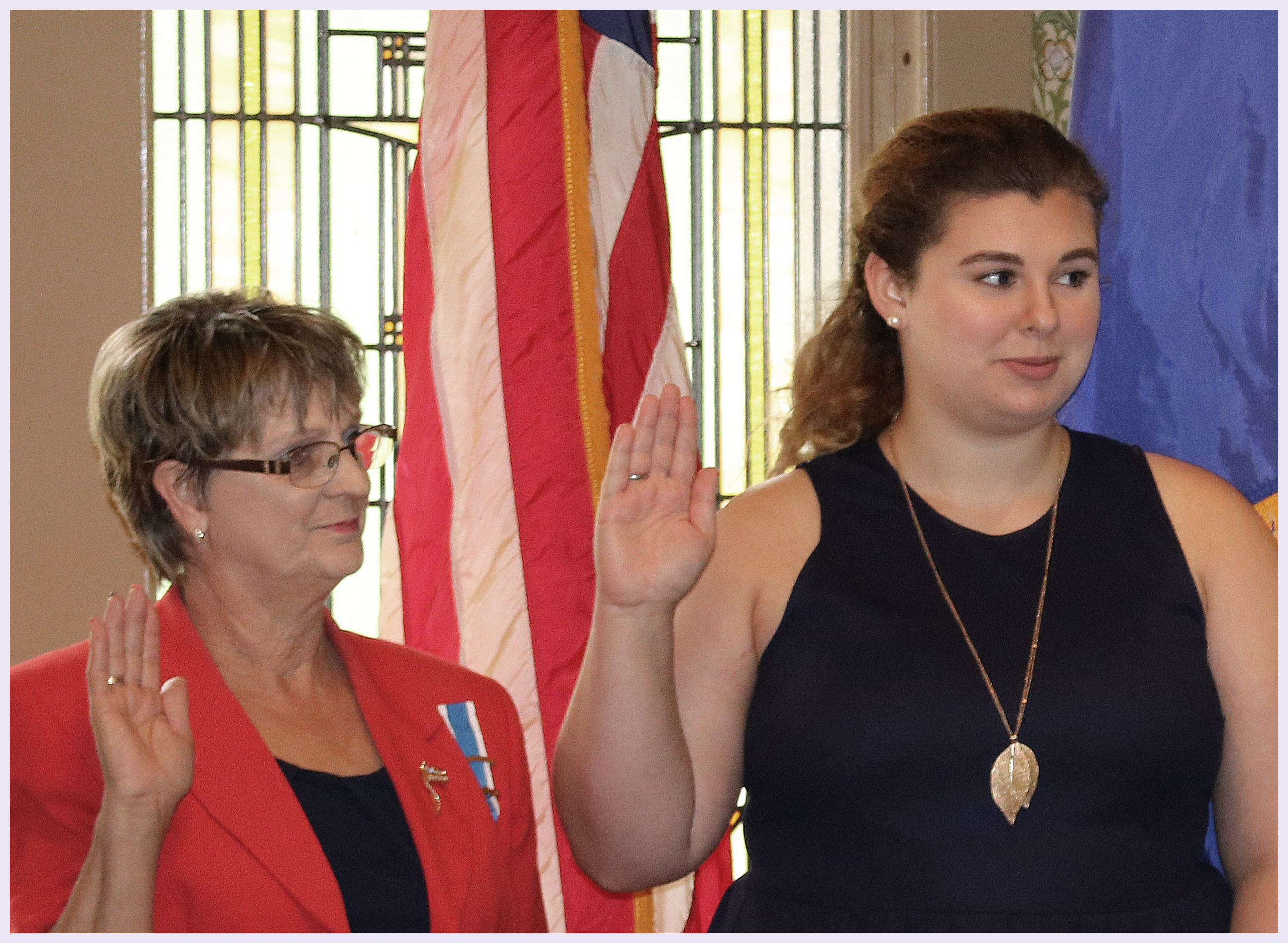 Swearing in new members